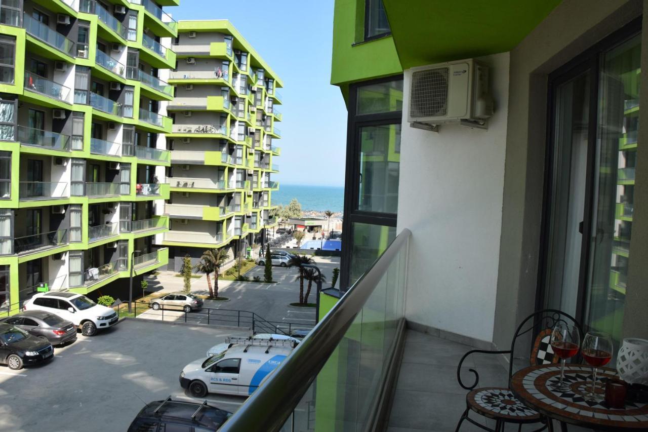 Aquamarine - Pool & Spa Beach Resort Năvodari Exterior foto