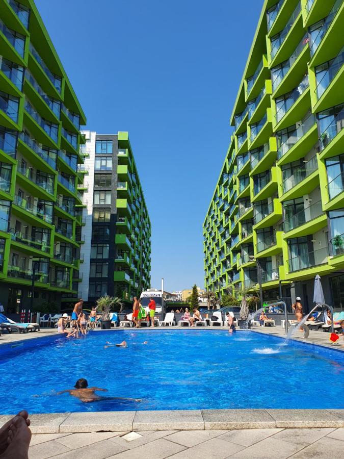 Aquamarine - Pool & Spa Beach Resort Năvodari Exterior foto